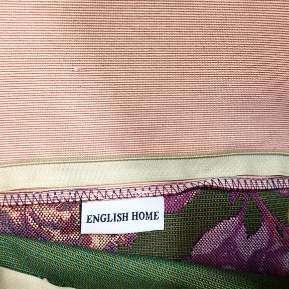 English Home Hydrangea Butterfly Pillowcase - Picture 4 of 4